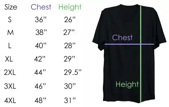 Tshirt Size